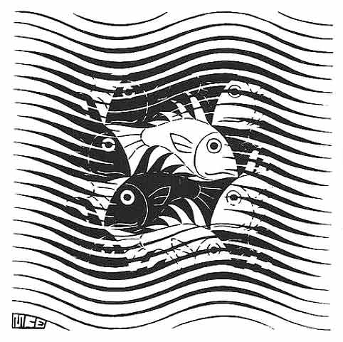 Escher. Peces.