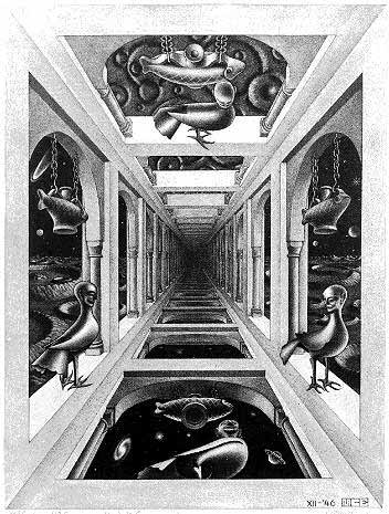 Escher. Quadrimensional.